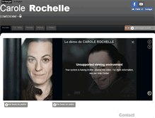 Tablet Screenshot of carolerochelle.com